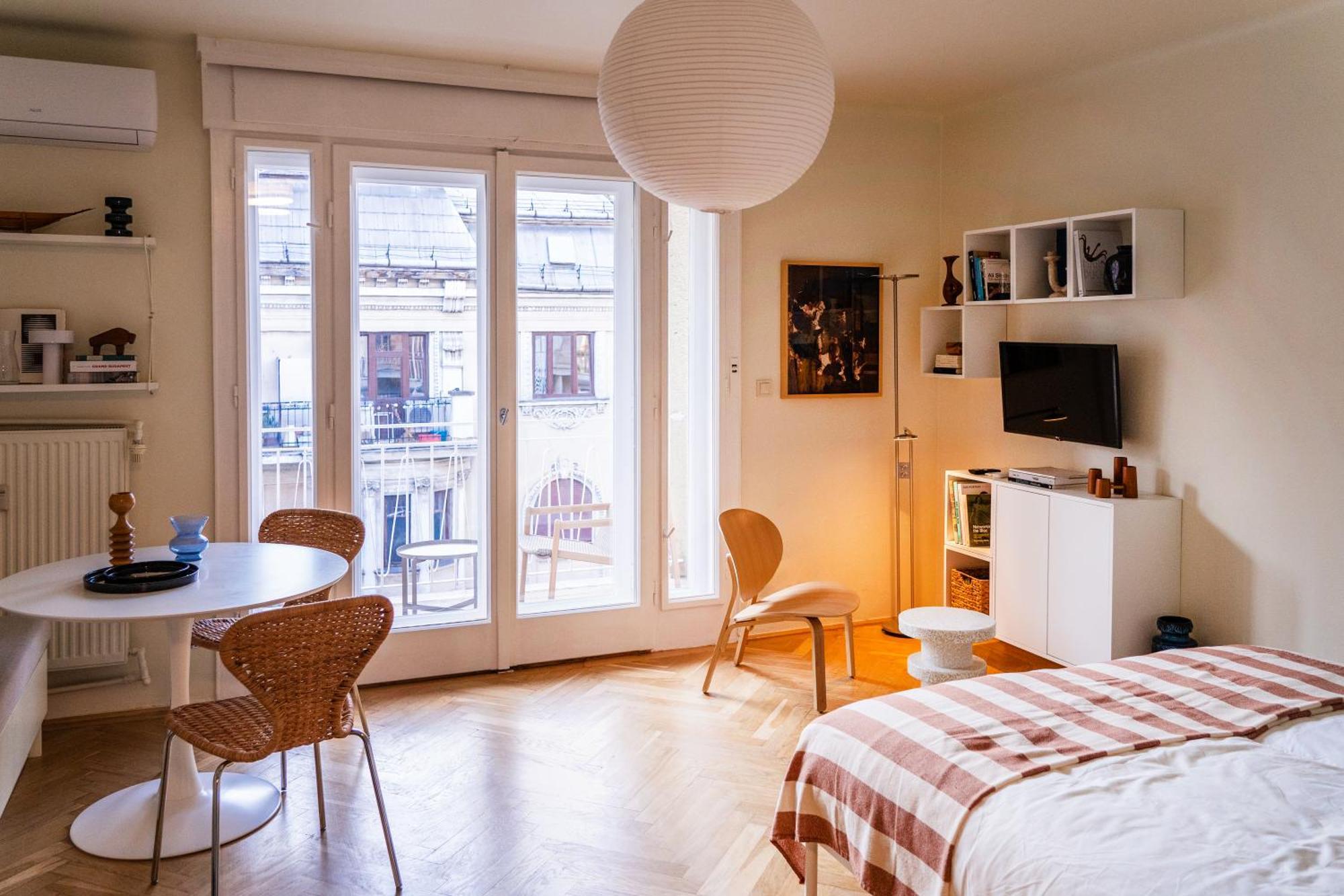 Ferienwohnung Pannonia View Delight Budapest Exterior foto